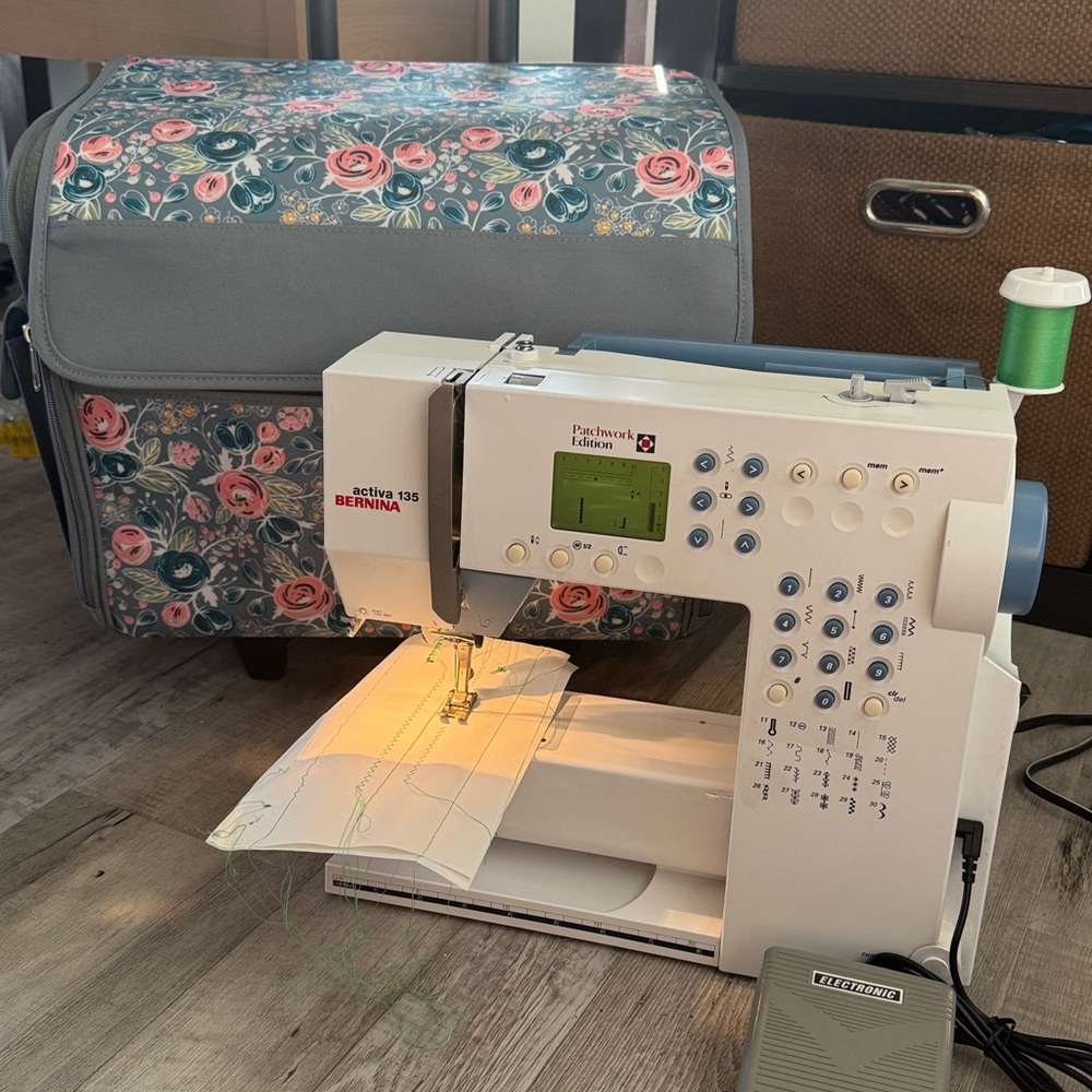 Bernina Activa 135 patchwork edition sewing machine